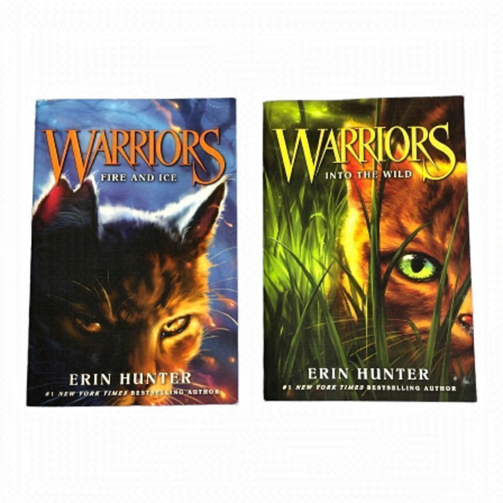 4/$45 | ERIN HUNTER | 2 X Warriors Book Bundle